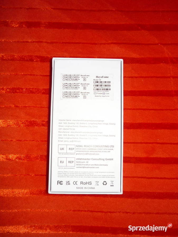 Smartfon HeyxFome H4 Gold śląskie Kuleje