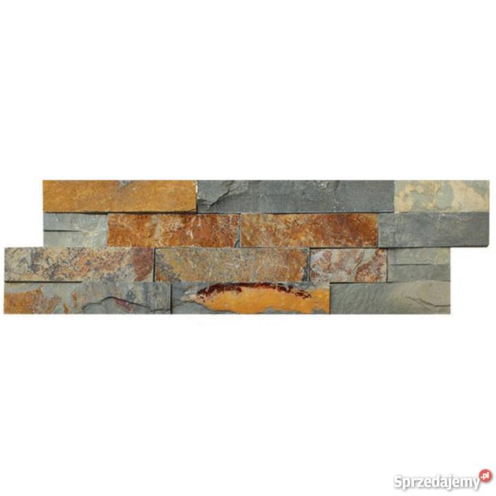 Panele ścienne 10x36 łupek Multicolor elewacje Lublin