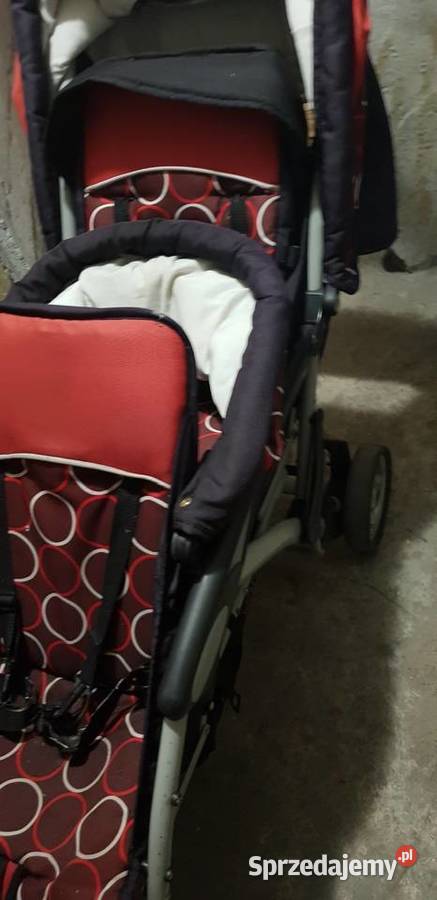 Wózek Bliżniaczy Chic 4 BABY DUO Stan Dla Dziecka Gaj Oławski