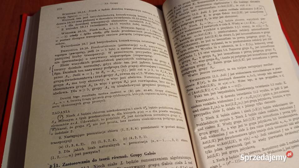 Algebra Andrzej BiałynickiBirula 1971 TWARDA