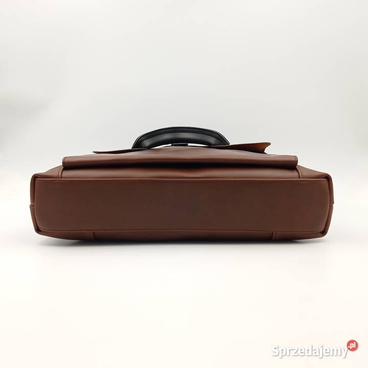 Teczka aktówka torba biznesowa skórzana na ramie Zawiercie