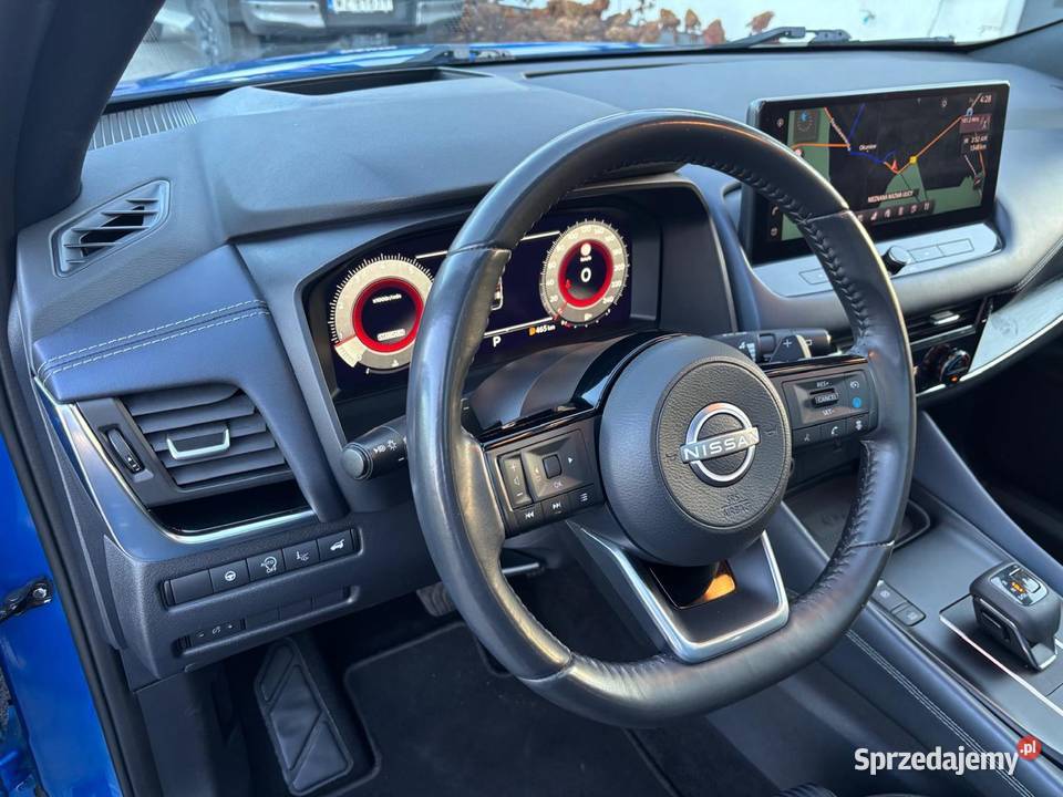 Nissan Qashqai Tekna Plus sprowadzony mazowieckie Okuniew sprzedam