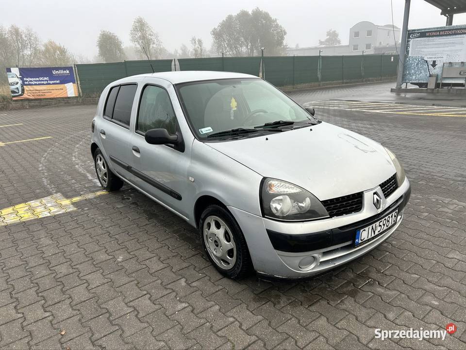 Renault Clio 12 benzyna 2003 długie opłaty Inowrocław