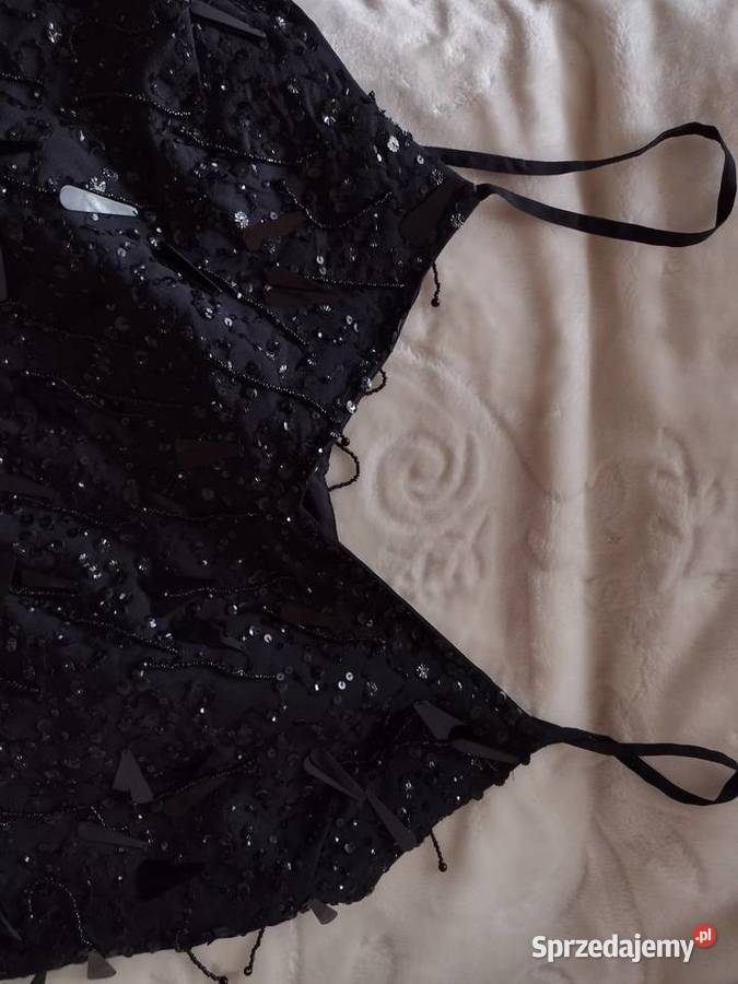 463XL ASOS Bogato zdobiona bluzka wieczorowa Kraków