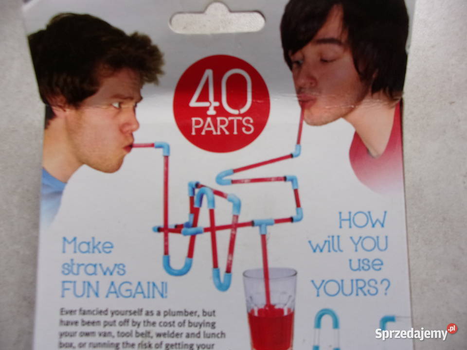 Wyjątkowe słomki do napoju rozwija wyobraźnie Warszawa