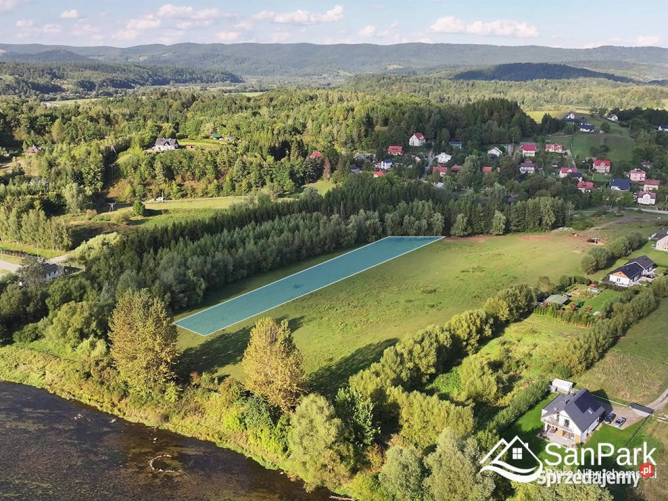 Grunt Lesko 2700 metrów 2700m2 podkarpackie sprzedam