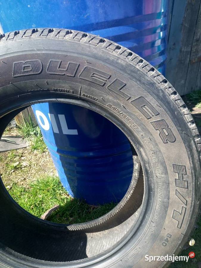 Sprzedam oponę BRIDGESTONE DUELER HT 24565R17 Lubasz