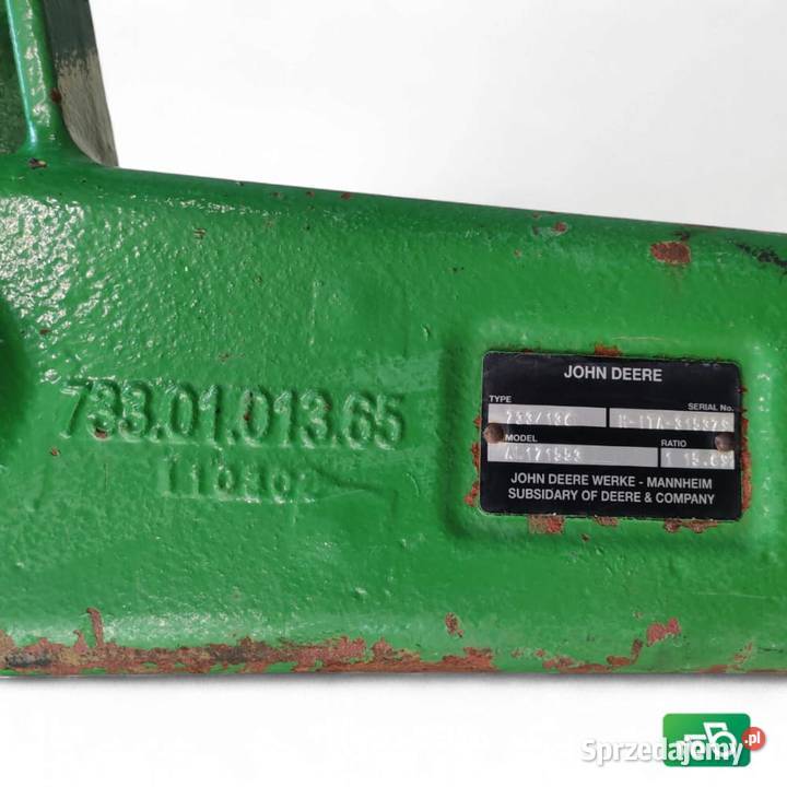Dyferencjał 13x34 Dana 733 AL161277 John Deere wielkopolskie Wilkowo