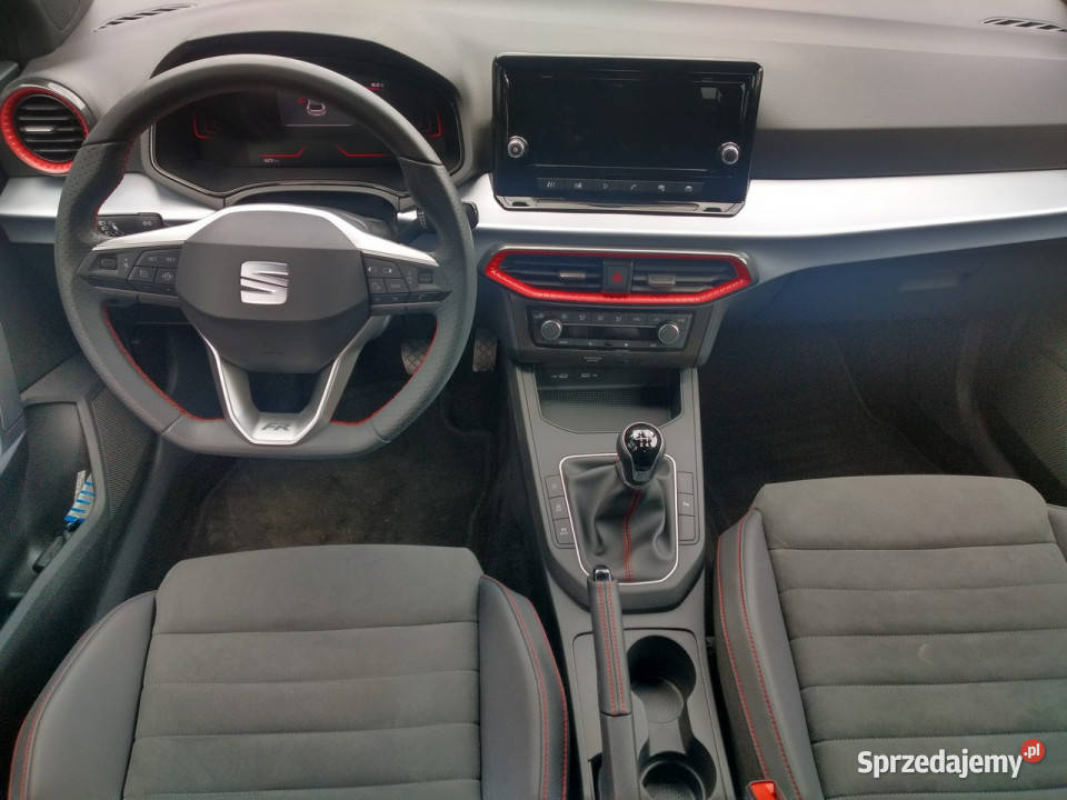 Seat Ibiza 10 TSI 115 led kamera cofania cyfrowe czujnik zmierzchu Tychy