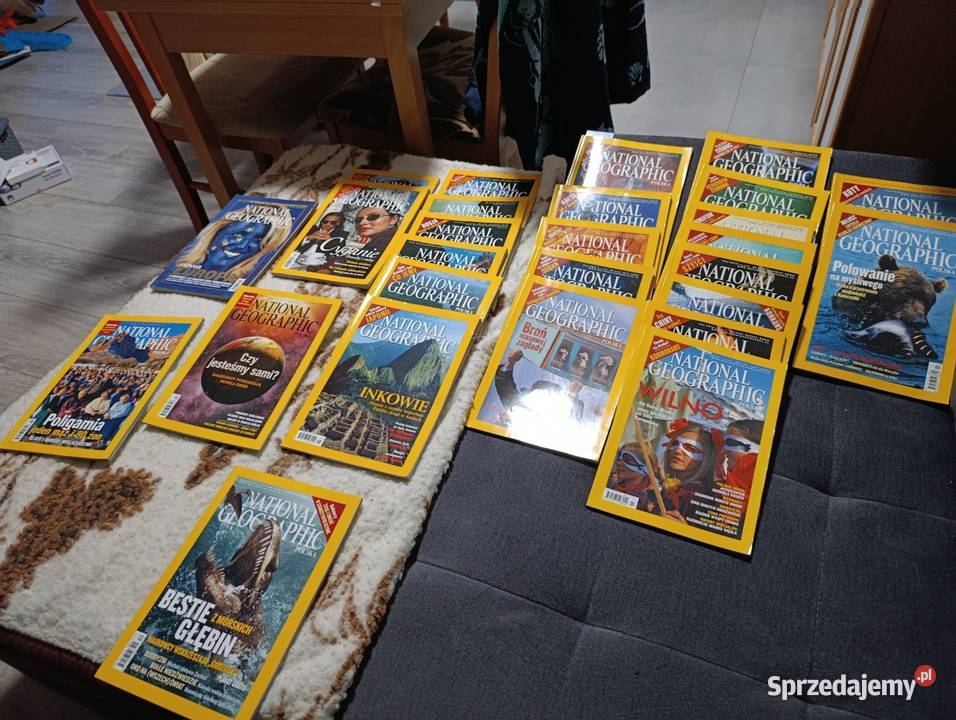 magazyny National Geographic 27 sztuk Pozostałe Poznań