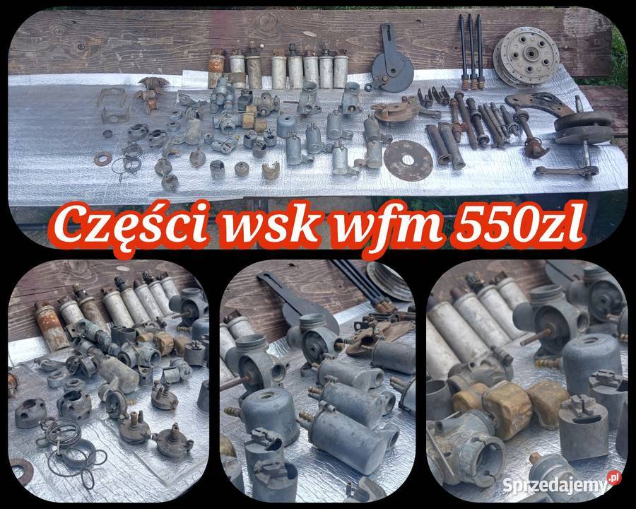 Części wsk wfm Koło wsk cewka wsk Hrubieszów