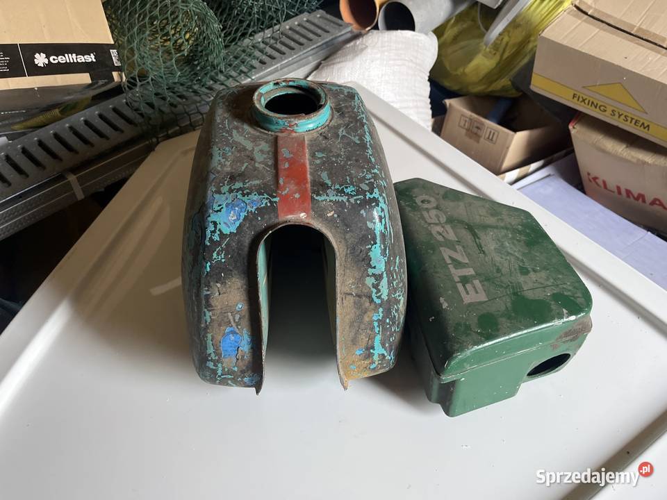 Zbiornik dekiel mz Etz 250 ddr Układ paliwowy Nisko