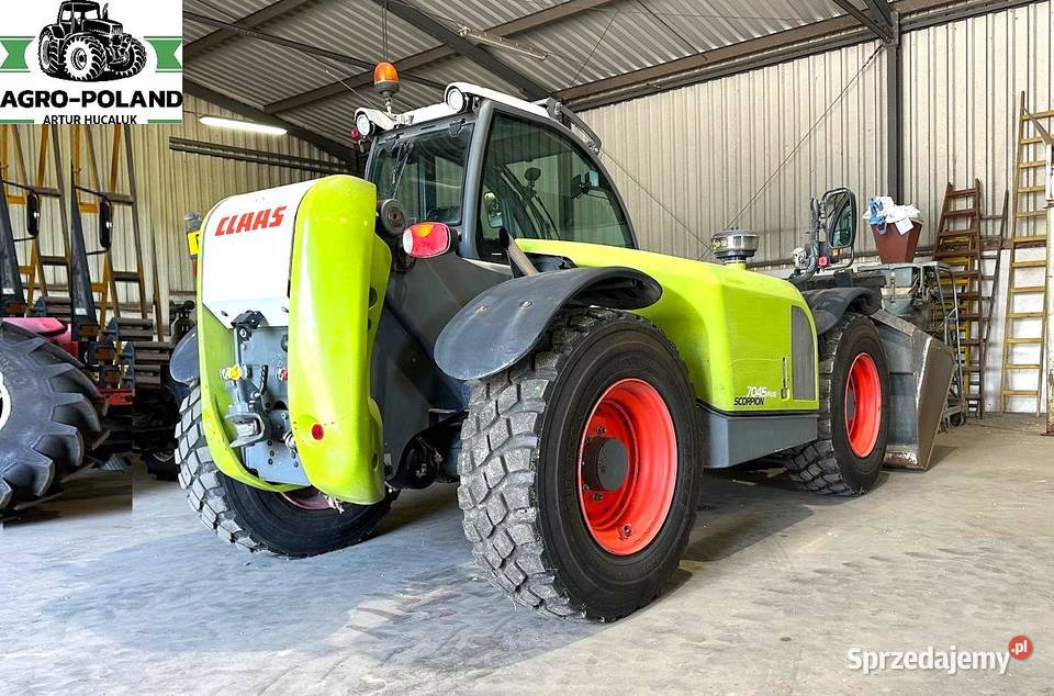 Ładowarka teleskopowa CLAAS SCORPION 7045 PLUS nieuszkodzony Kudowa-Zdrój sprzedam