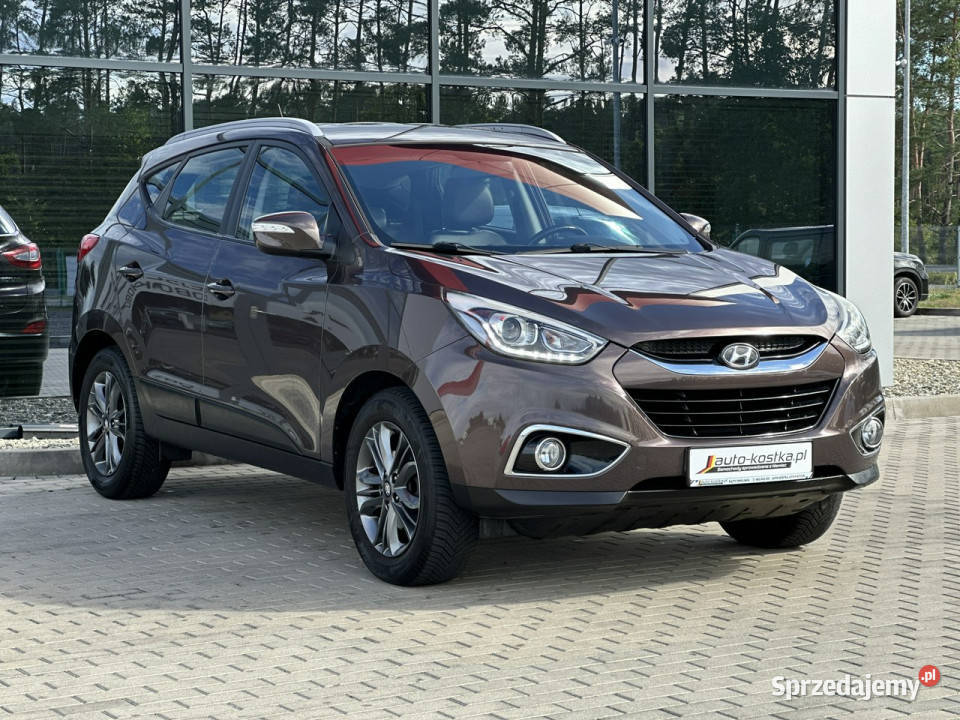 Hyundai ix35 Półskóra Grzane fotele Climatronic światła LED ix35