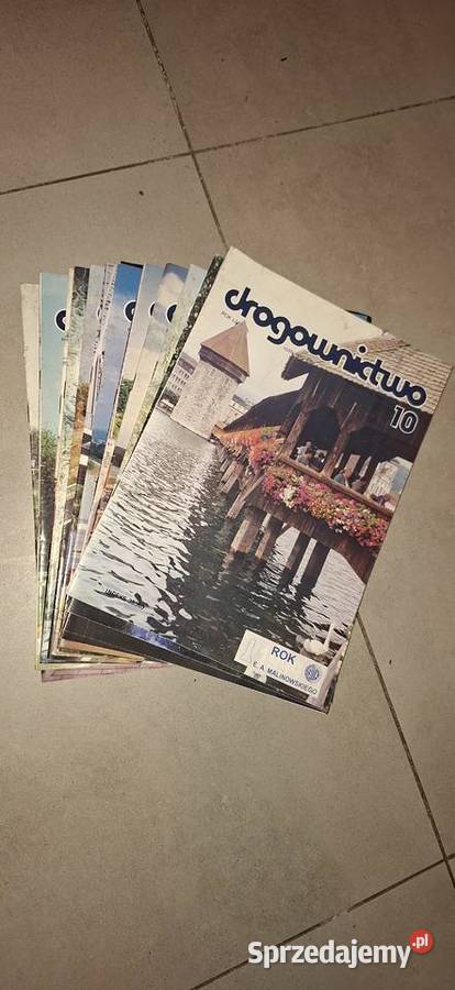 Kolekcja gazet Polskie Drogi Drogownictwo i Łęczyca