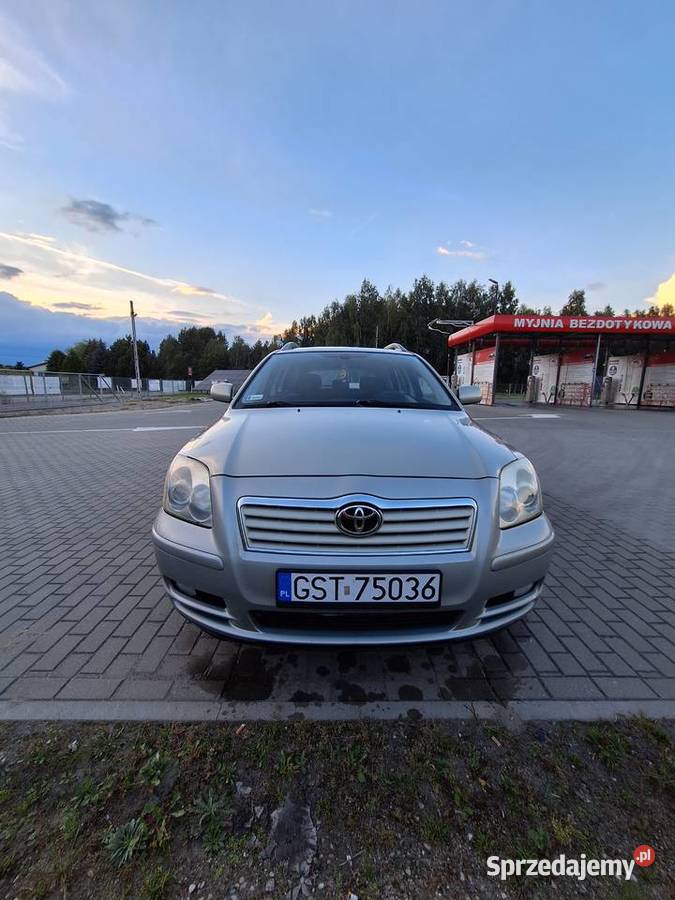 Sprzedam toyotę avensis t25 z silnikiem 20 d4d podgrzewane fotele Starogard Gdański sprzedam