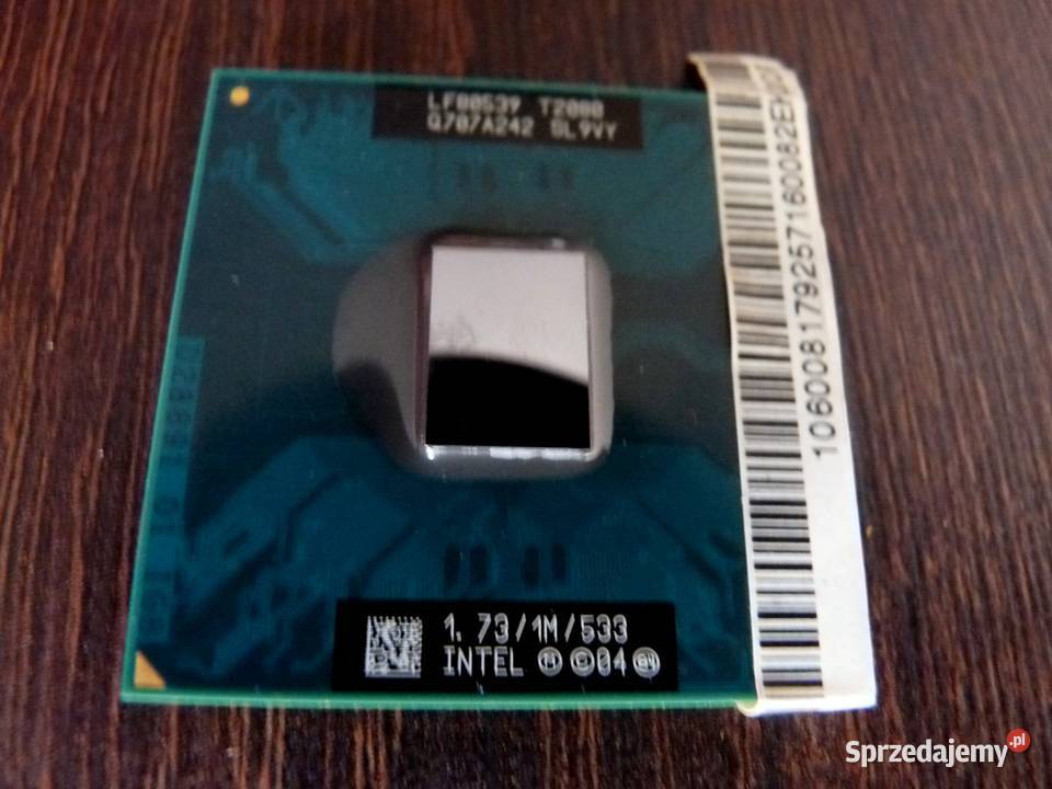 Procesor Intel Core 2 Duo T2000 1731M533 Procesory Wrocław