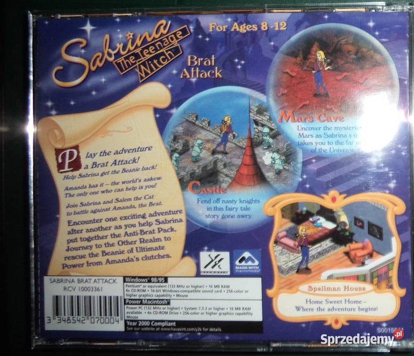 Sabrina nastoletnia czarownica the teenage witch Rzeszów sprzedam