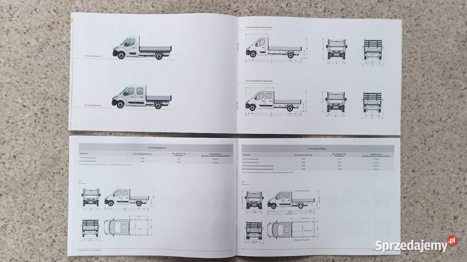 OPEL Movano Prospekt śląskie Bytom