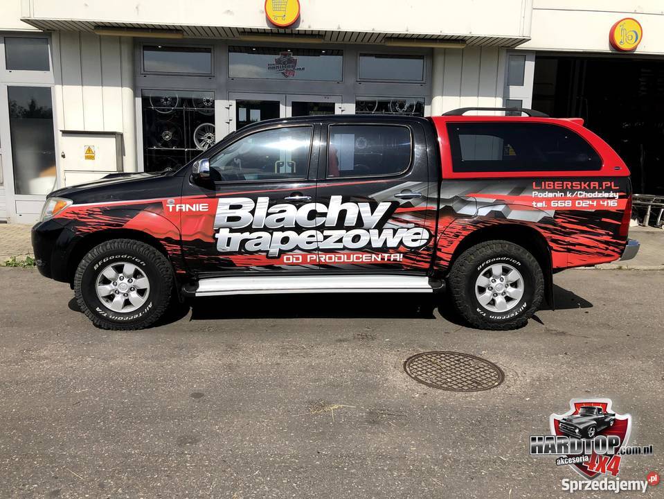 Zabudowa Hardtop Toyota Hilux 200515 Truckman Pasłęk