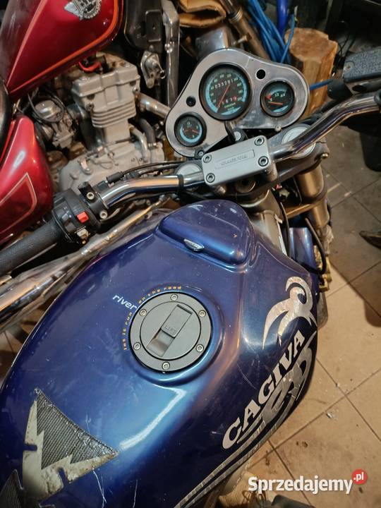Cagiva river 600 czesci papiery rama Motocykle, skutery, quady Janów Lubelski