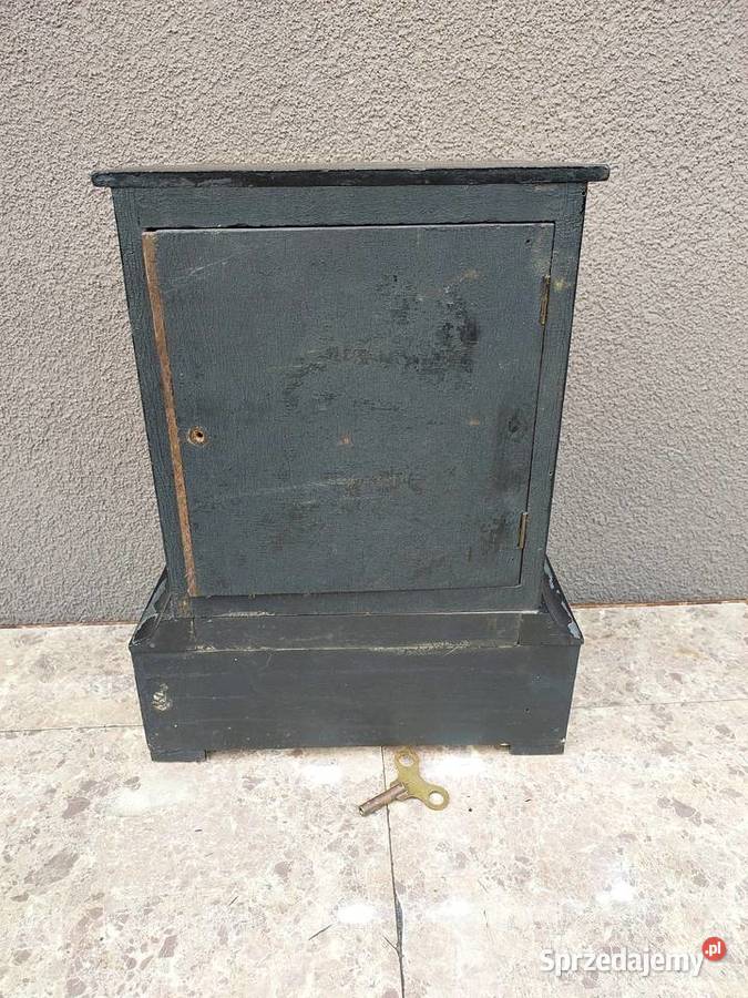 Zabytkowy zegar kominkowy francuski Samuel Marti Tczew