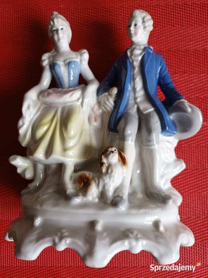 Figurka z porcelany szkliwnej RUDOLSTADTTURYNGIA Aleksandrów Łódzki sprzedam