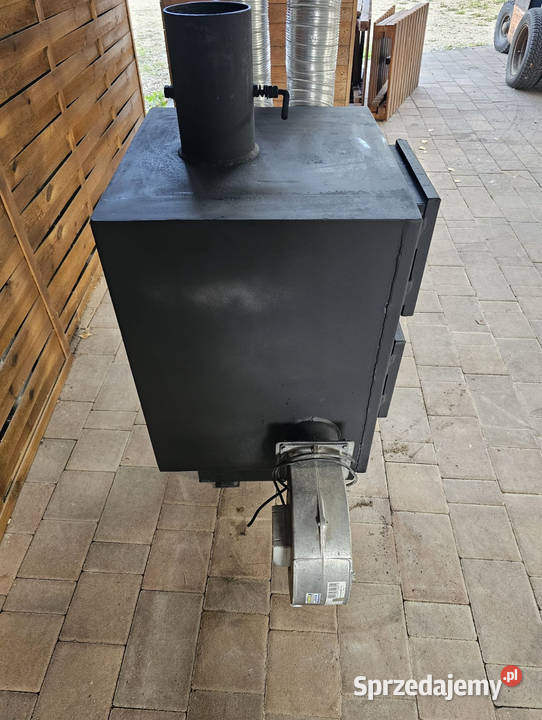 Piec nadmuchowy warsztatowy 19 kW do hal garaży Piece wolnostojące sprzedam