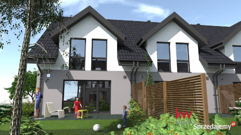 Sprzedam dom szeregowy 11834m2 Mędłów Liliowa