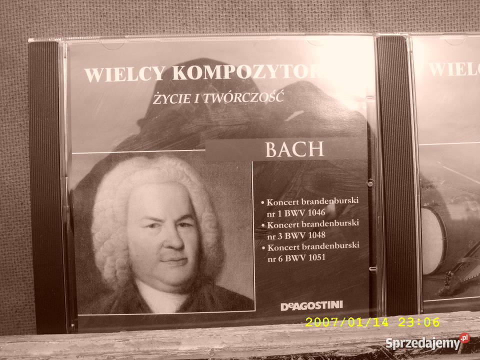 Klasyczna CD WIELCY KOMPOZYTORZY 6 BACH 2 CD sprzedam