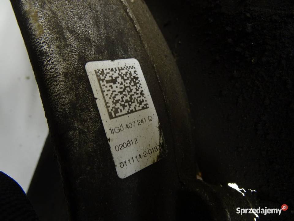 ZWROTNICA LEWA LEWY PRZÓD PRZEDNIA 4G0407241D 20 osobowe Zwrotnice małopolskie