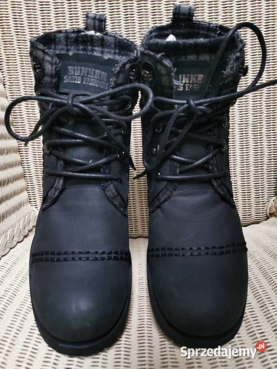 Trapery Bunker 45 Skóra Naturalna Super stan Łódź