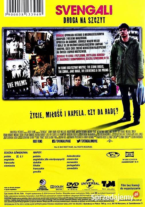 SVENGALI DROGA NA SZCZYT DVD Kalisz