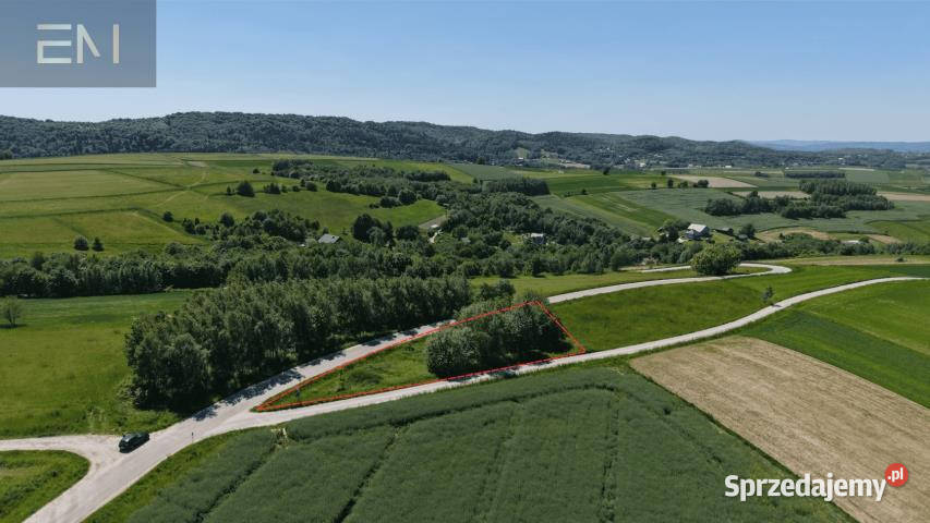 Działka 1214m2 Jaszczurowa asfalt sprzedam