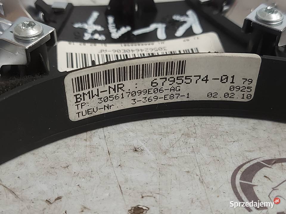 BMW E90 osłona przełączniki kierownicy 6795574 osobowe Kielce