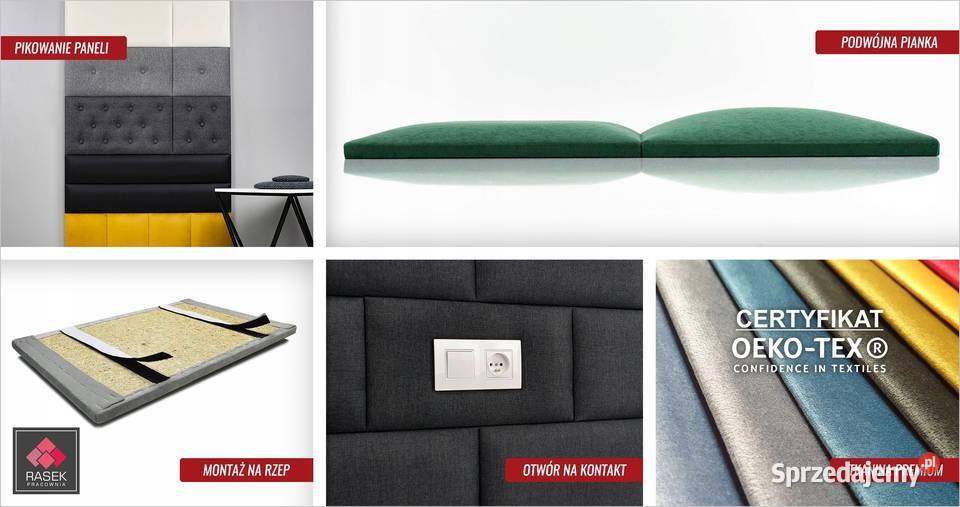 PANELE TAPICEROWANE CLASSIC 60x30 panel Gliwice