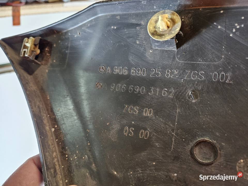 SPRINTER W906 LISTWA BOCZNA LEWY TYŁ LEWA TYLNA wielkopolskie Międzychód