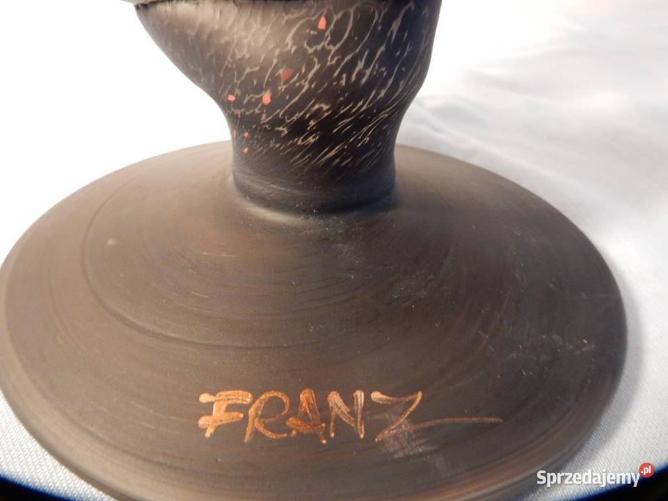 Kolekcjonerski Wazon Franz Collection Czerwona Piła