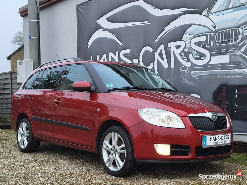 koda Fabia klimatronikalutempomatsuper stan II 187346km Dąbrowa