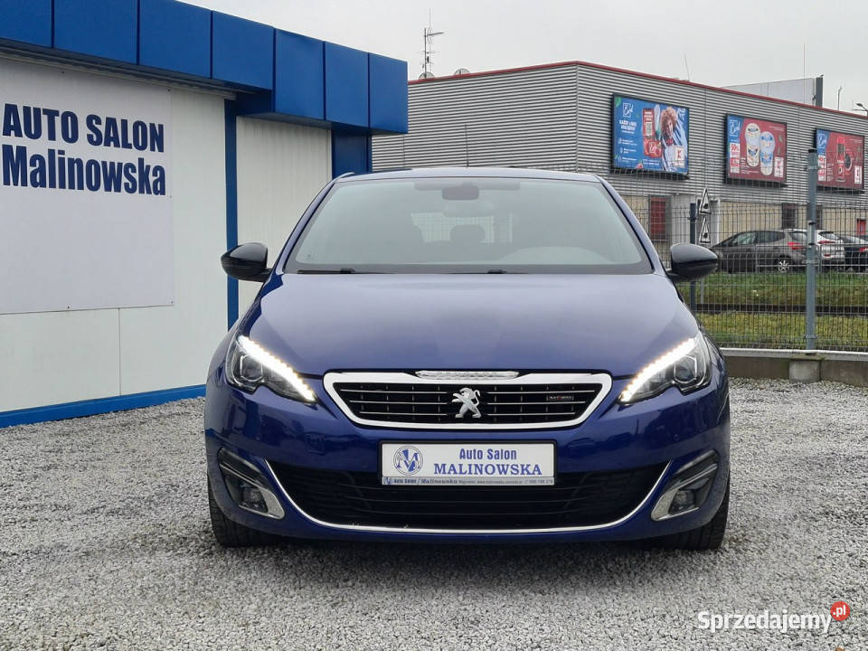 Peugeot 308 GTLine Navi 2xPDC Półskóry Full Led wielkopolskie Wągrowiec sprzedam