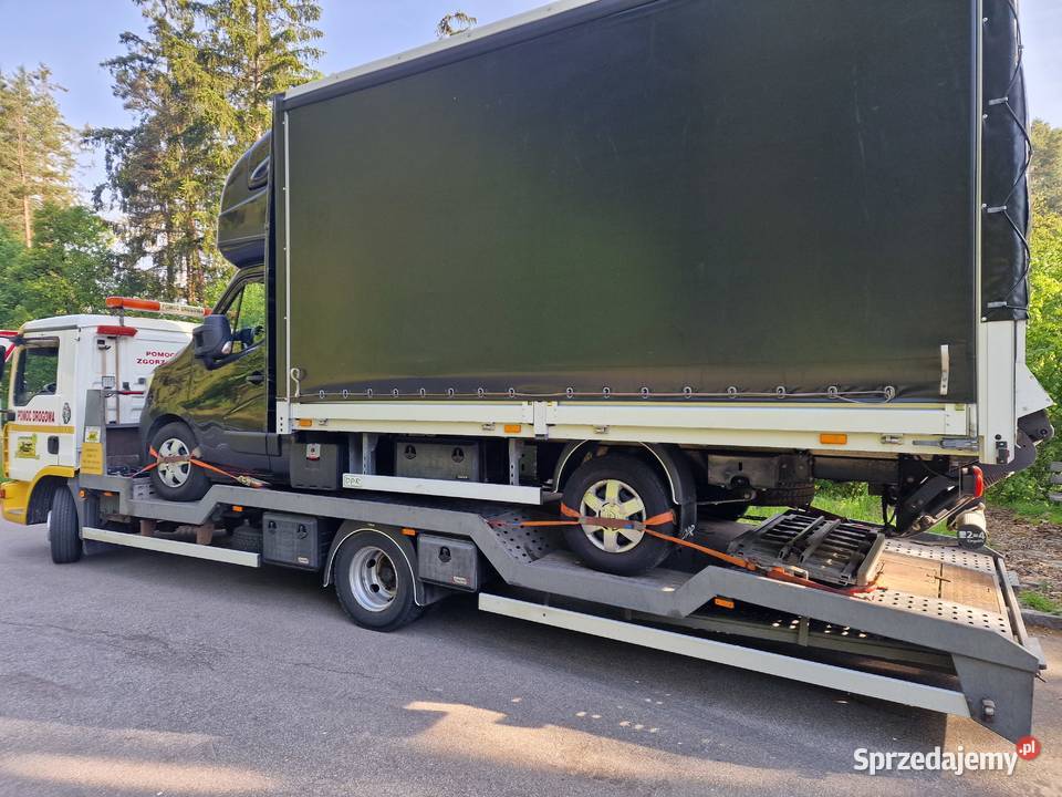 Laweta Zgorzelec holowanie Bus plandeka Transport specjalistyczny