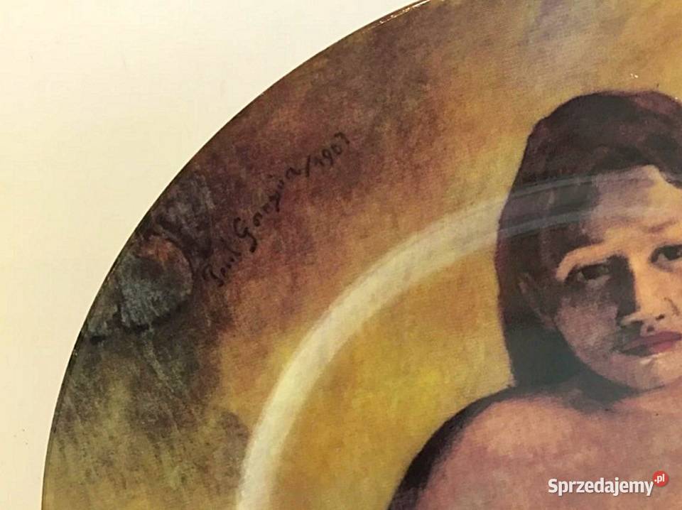 Dziewczyna z wachlarzem P Gauguin 1902 Tahiti Chełmno