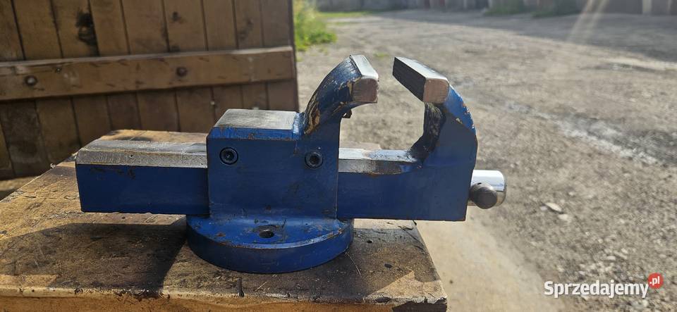 Imadło 100mm z niemiec kuta stal Imadła Kamień Krajeński