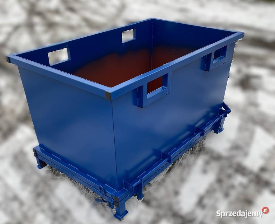 Kontener z otwieranym dnem 1 m3 kontener