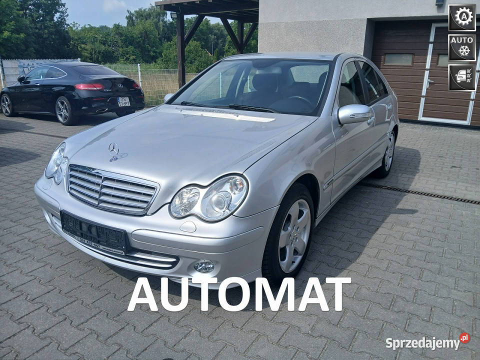 Mercedes C 180 18i AUTOMAT SEDAN tempomat wielofunkcyjna kierownica Gryfino