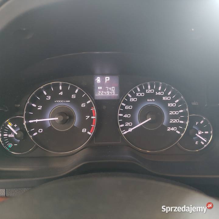 Subaru Outback 25 Benzyna LPG wielofunkcyjna kierownica Myślenice