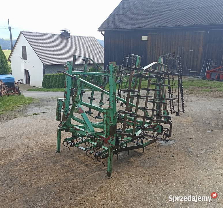 Agregat uprawowy kultywator z wałkiem strunowym Pisarzowa