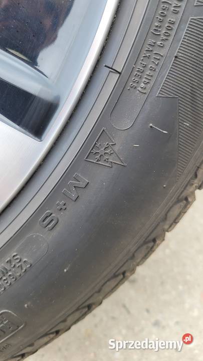 Mercedes e klasa kola 18 opona zimowa idealne Zgorzelec