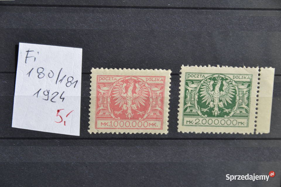 Znaczki Polska Fi 180181 Sobótka