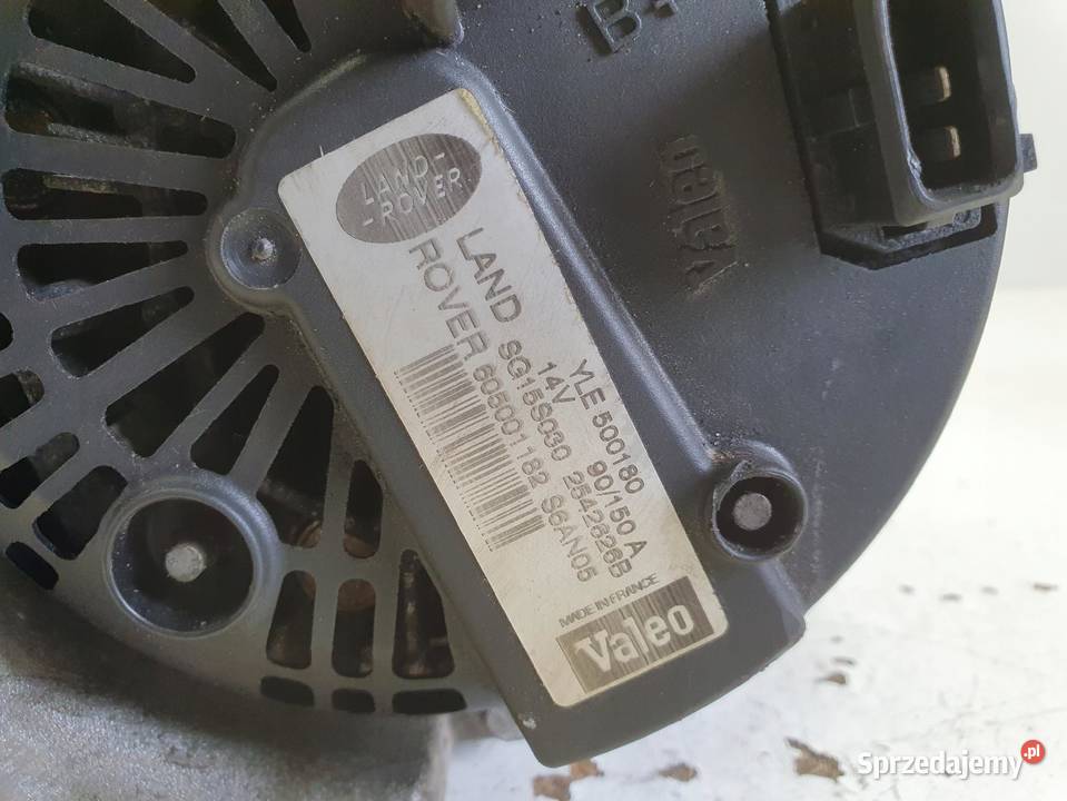 ALTERNATOR Range Rover III L322 30 D YLE500180 osobowe Chełm sprzedam